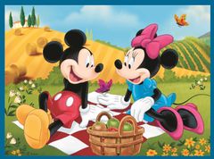 Trefl Set 3 v 1 Mickey in prijatelji (2x puzzle + pexe)