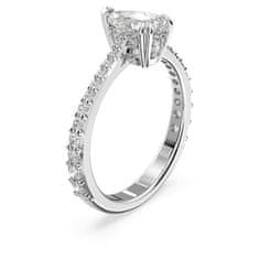 Swarovski Bleščeč prstan s prozornimi kristali Millenia 5642628 (Obseg 60 mm)