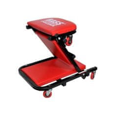 Bass Polska 2V1 zložljiv delavniški voziček za pregled podvozja vozil do 110 kg