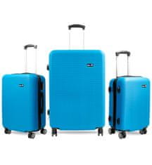 Aga Travel Komplet potovalnih kovčkov MR4651 Svetlo modra