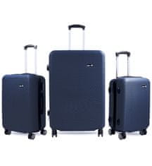 Aga Travel Komplet potovalnih kovčkov MR4651 Temno modra