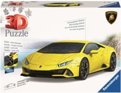 Ravensburger 3D Puzzle Lamborghini sestavljanka, rumena, 108 kosov