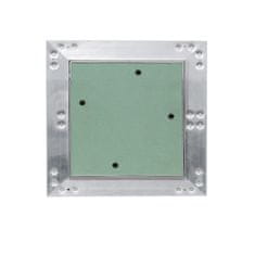 Wiltec Alu klik revizijska vratca za mavčne plošče 20x20cm