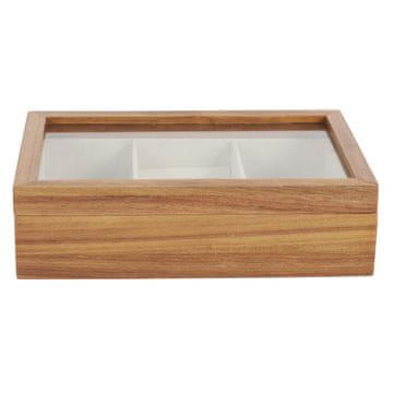 Northix Škatla za nakit 24 x 16 - les
