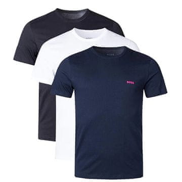 Hugo Boss 3 PAKET - moška majica s kratkimi rokavi Regular Fit 50482214-989