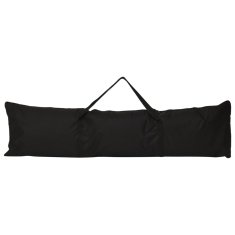 Vidaxl Prenosna baseball mreža oranžna in črna 183x182x183 cm