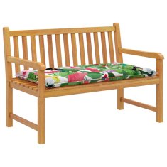 Vidaxl Blazina za vrtno klop večbarvna 100x50x7 cm oxford tkanina
