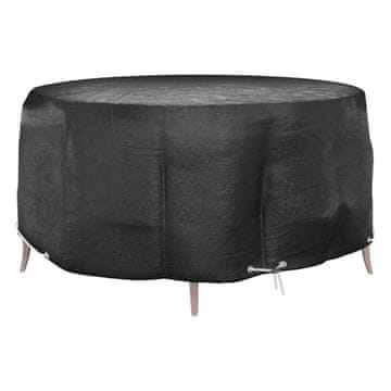 Vidaxl vidaXL Prevleka za vrtno pohištvo, 10 luknjic, Ø260x90 cm, okrogla