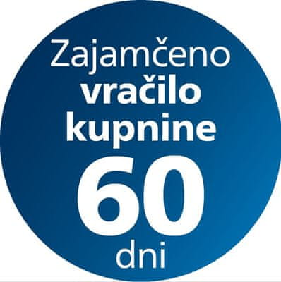  Philips: AquaPlus – 60 dni garancije vračila kupnine 