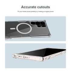 Nillkin Nature TPU PRO magnetni ovitek za Samsung Galaxy S23 Ultra Transparent