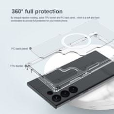 Nillkin Nature TPU PRO magnetni ovitek za Samsung Galaxy S23 Ultra Transparent