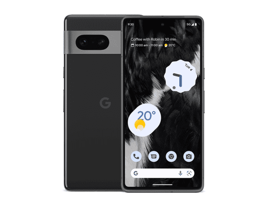 Google Pixel 7 5G pametni telefon, 8 GB/128 GB, črn - kot nov
