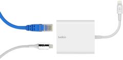 Belkin adapter, Lightning, Ethernet, bel (B2B165bt)