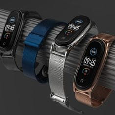 Tech-protect Milanese pašček za Xiaomi Mi Band 7, rose gold