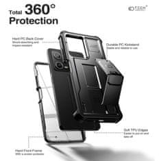 Tech-protect Kevlar ovitek za Xiaomi Redmi Note 12 Pro 5G / Poco X5 Pro 5G, črna