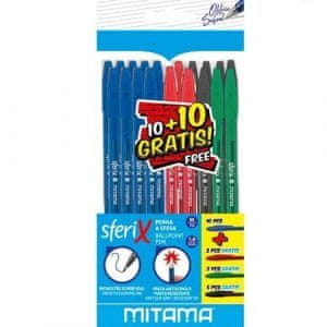 MITAMA Mitama kemični svinčnik 10 + 10