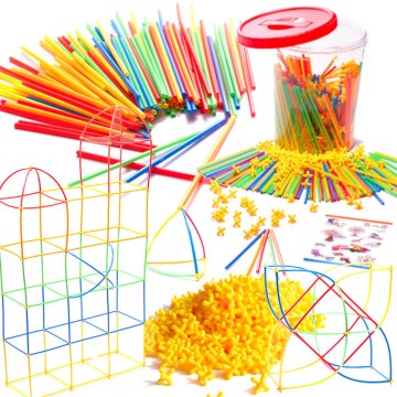 WOWO Gradniki Slamice za gradnjo - BOX 1000 Gradniki - Slamice za gradnjo