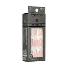 KISS Samolepilni nohti imPRESS Premium - All My Love 30 kosov