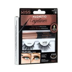 KISS Magnetne umetne trepalnice s črtalom za oči Eyelash Kit 03 (Magnetic Eyeliner)