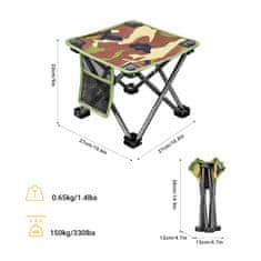 King Camp Zložljiv stol za kampiranje - zelen
