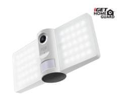 iGET HGFLC890 - WiFi zunanja IP kamera FullHD 1080p s svetlobo LED in zvokom, IP66, 230V, sirena