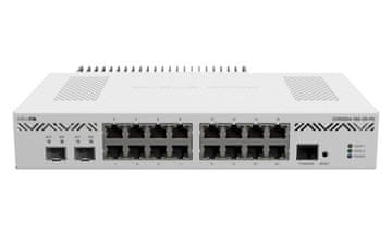 Mikrotik CloudCoreRouter CCR2004-16G-2S+PC, 4x 1200MHz CPU, 4GB RAM, 16x GbE, 2x SFP+, L6