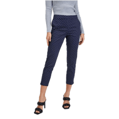 Orsay Temno modre ženske hlače s polka pikami ORSAY_356244-526000 42