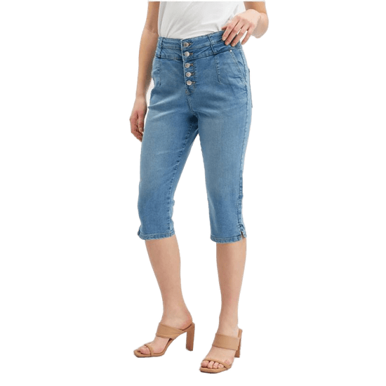 Orsay Modre ženske oprijete kavbojke za slim fit hlače ORSAY_315030-547000