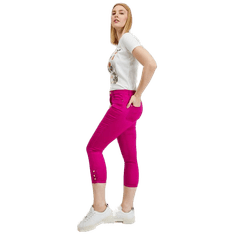 Orsay Temno rožnate ženske hlače s krojenimi hlačami ORSAY_372099-317000 40