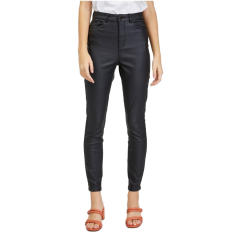 Orsay Črne ženske hlače iz umetnega usnja ORSAY_319260-660000 36