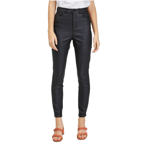 Orsay Črne ženske hlače iz umetnega usnja ORSAY_319260-660000