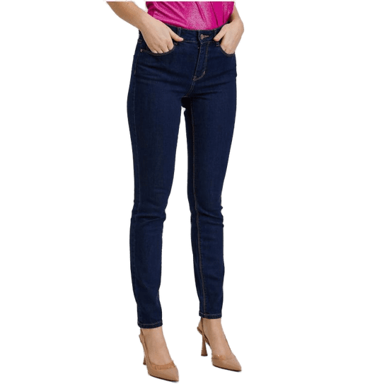 Orsay Temno modre ženske kavbojke za slim fit hlače ORSAY_365058-550000