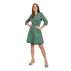 Orsay Zelena ženska vzorčasta obleka ORSAY 40 ORSAY_473049-856000 40