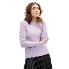Orsay Svetlo vijolična ženska jopica iz volne ORSAY_507472-447000 S