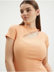 ONLY Ženska Nessa Obleka Oranžna XL