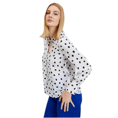 Orsay Bela ženska bluza s pikami ORSAY_650230-001000 36