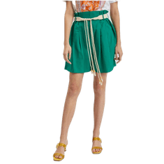 Orsay Zelene ženske lanene kratke hlače ORSAY_321046857000 38
