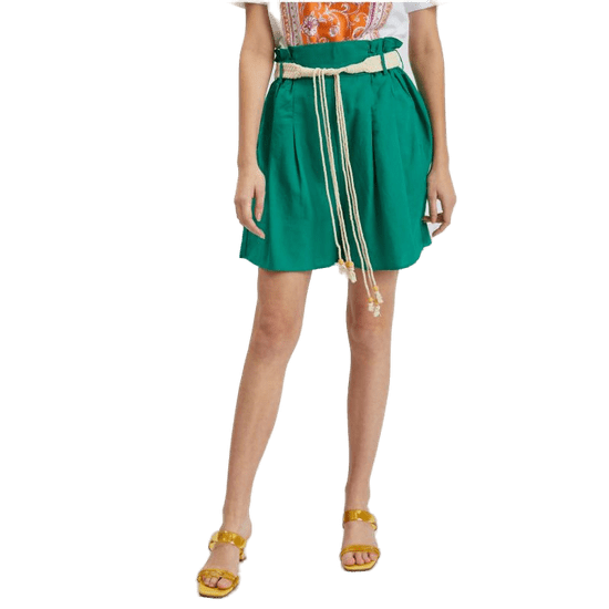 Orsay Zelene ženske lanene kratke hlače ORSAY_321046857000
