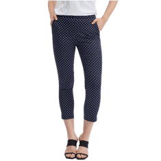 Orsay Temno modre ženske tričetrtinske hlače s pikami ORSAY_356249526000 32