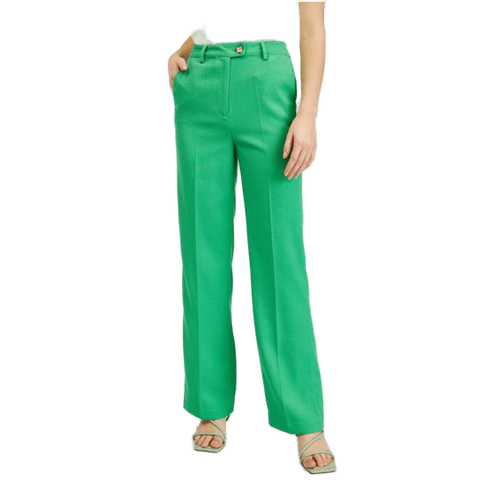 Orsay Zelene ženske hlače z naramnicami ORSAY_390309865000