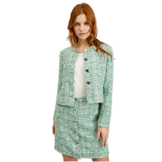 Orsay Zelena ženska vzorčasta jakna ORSAY_491036865000 36