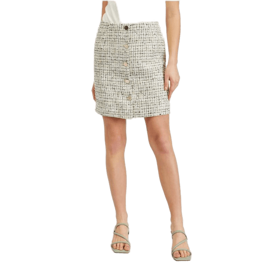 Orsay Beige Women's Tweed Skirt ORSAY_720288041000