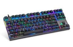 Motospeed Mehanska tipkovnica K82 RGB (črna)