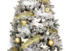 LAALU.cz Komplet okraskov 100 kosov v luksuzni škatli BRIGHT ELEGANCE za božična drevesca 120-210 cm