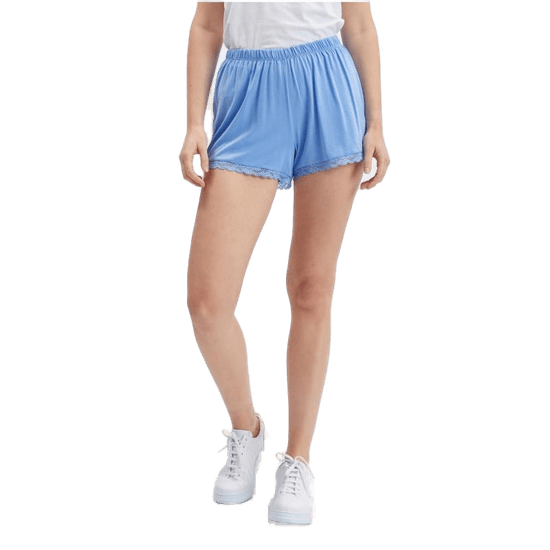 Orsay Svetlomodre ženske kratke hlače s čipko ORSAY_321052-594000