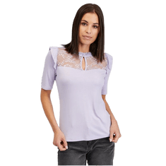 Orsay Svetlo vijolična ženska majica s čipko ORSAY XL ORSAY_150230447000 XS