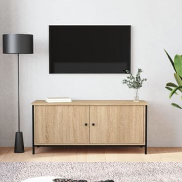 Vidaxl vidaXL TV omarica sonoma hrast 102x35x45 cm material na osnovi lesa
