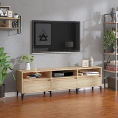 Vidaxl TV omarica sonoma hrast 150x30x44,5 cm inženirski les