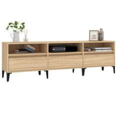 Vidaxl TV omarica sonoma hrast 150x30x44,5 cm inženirski les