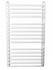 shumee Kopalniški radiator SUN z obešalnikom za brisače 93x55 cm bel